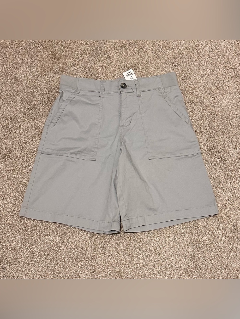 Lee Women's Light Gray Bermuda Shorts